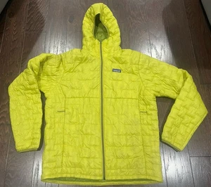 Patagonia Micro Puff Hoody Insulated Jacket - Men Size Large Bundle Green NEW - Picture 1 of 11