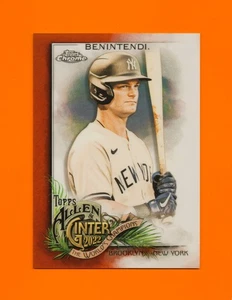 2022 Topps Allen & Ginter Chrome Orange Refractor #220 Andrew Benintendi 5/25 - Picture 1 of 2