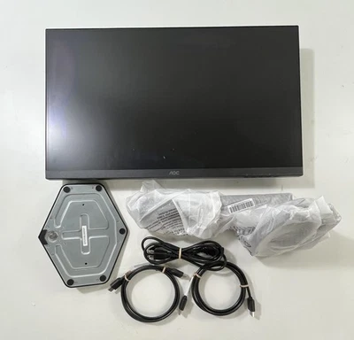 AOC Q27G4XN 27" Gaming Monitor, 2K QHD 2560x1440, 180Hz 1ms (Damaged Screen) - Image 1 of 4