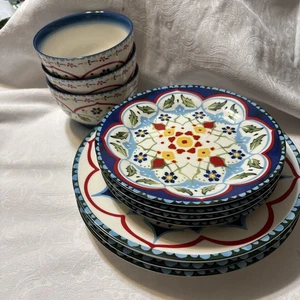 Over And Back Multicolor Set 10-teilig Schüsseln Speise- & Salatteller - Bild 1 von 10