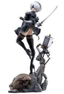 NieR Automata 2B 11in 1/7 Scale Anime Figure Figurine PVC Statue Max Factory NIB - Picture 1 of 18