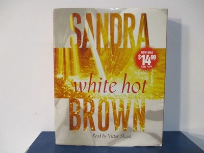 White Hot - Sandra Brown - 5 CD Audiobook - Abridged - Near MINT - B25-36 Foto 1 de 3