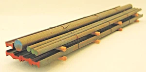 HO Scale Loads - 11426 - Misc Steel Sections on gluts - Picture 1 of 1