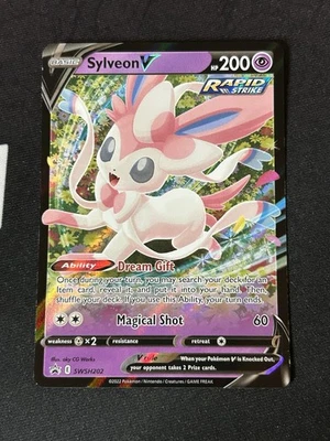 Sylveon V SWSH202 SWSH: Sword & Shield Promo Cards Holo - Image 1 of 2