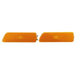 Side Marker Turn Light Lamp For VW GOLF JETTA MK4 1999-05 2xFront Bumper D - Picture 1 of 8