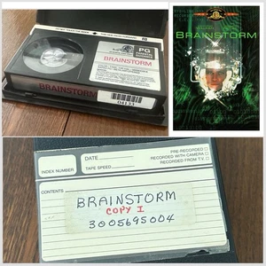 BETA Tape Brainstorm Ex Rental in Clam Case Christopher Walker Sci-Fi NOT VHS! - Picture 1 of 6