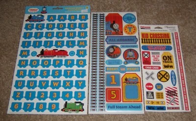 Hojas de pegatinas y alfabeto de cartulina Sandylion ~ Thomas el tren. Foto 1 de 2