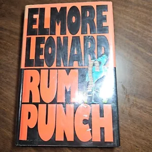 RUM PUNCH by Elmore Leonard 1st Edition/1st Printing 1992 Delacorte (Good Cond) - Picture 1 of 5