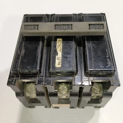 ITE EQP370 70 Amp 1-Pole Circuit Breaker 70A 1P EQ-P370 Type EQ-P CUT see Photos - Image 1 of 4
