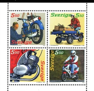 Schweden 2005 Broschürenscheiben Mopeds. Zwei Scans. Slania. Neuwertig - Bild 1 von 2