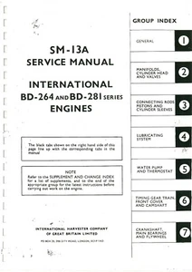 International BD264 BD281 Diesel Eng Service Manual B450 BMD BTD6 BWD6 CD Disc - Picture 1 of 3