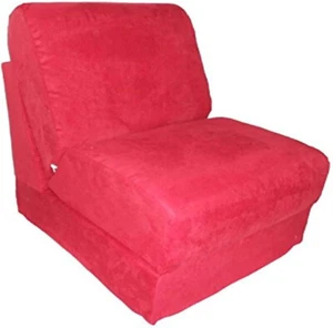 Fun Furnishings Fold Out Teen Chair - Red - PICK UP IN NJ - Picture 1 of 5