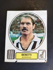 FIGURINA CALCIATORI PANINI 1977/78 JUVENTUS BENETTI n. 133 OTTIMA DA RECUPERO - Imagen 1 de 1