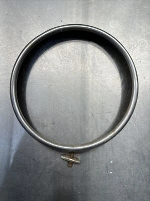 1930-1931 FORD MODEL A TWOLITE HEADLAMP HEAD-LIGHT CHROME BEZEL RING ORIGINAL Foto 1 de 4