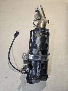 Two Brothers Exhaust Slip On Muffler 2 inch Has Damage For Parts #105 - Picture 1 of 17