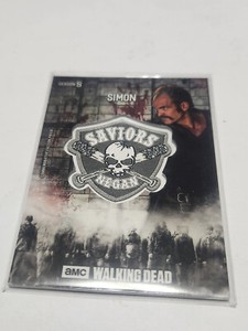 2018 Topps The Walking Dead Saviors Patch Simon Season 8 TWD