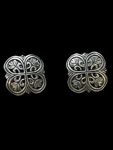 James Avery sterling silver Very Rare Retired clip Clip On Earrings Silver 925