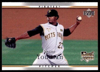 2007 Upper Deck Shane Youman Rookie Pittsburgh Pirates #412 - Image 1 of 2