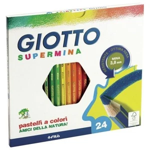 PASTELLI A COLORI GIOTTO SUPERMINA DA 24 PEZZI - Bild 1 von 1