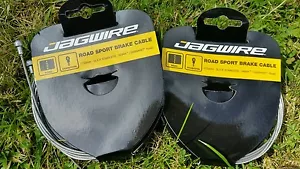 Jagwire Campag Edelstahl Rennrad Bremse Innenzüge. Paar. Slick/Rostfest. - Bild 1 von 1