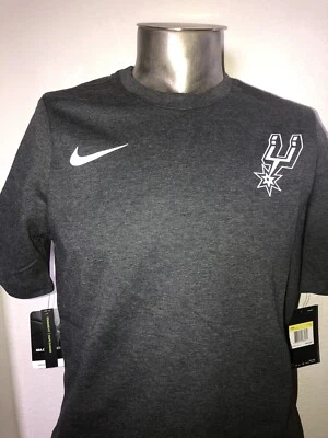NEW NBA San Antonio Spurs Nike Dark Gray DNA ESSENTIAL UNIFORM Men Shirt New - Image 1 of 4