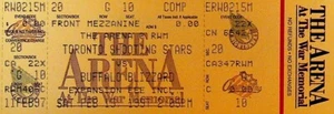 Buffalo Blizzard v Toronto Shooting Stars NPSL Indoor Soccer Ticket 1997 - Picture 1 of 2
