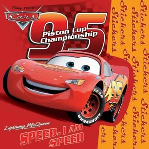 Disney Pixar CARS Sticker Colouring Book Ltd Ed long retired MINT *brand new* - Picture 1 of 7