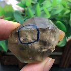 Rare Natural Clear Herkimer diamond rainbow Crystal+Big Moving water droplets