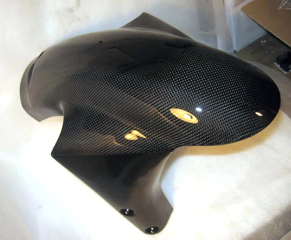 Ducati 748 916 996 998 carbon fibre Front Mudguard Fender — 第 1/4 张图片