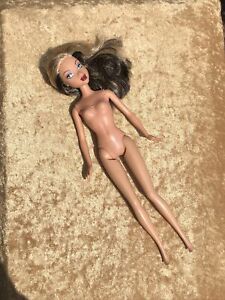 My Scene Swappin’ Styles Kennedy Barbie Doll Blonde Black Hair Teal Blue Eyes