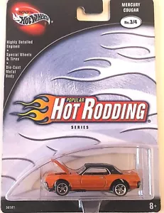 100% Hot Wheels Popular Hot Rodding Series Mercury Cougar No. 3/4 Street-Smart - Picture 1 of 6