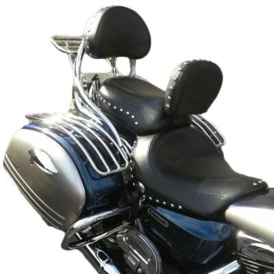 Hard Saddlebags Top Rails for Kawasaki Vulcan 1500/1600 Nomad Saddlebags - Image 1 of 4