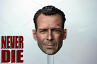 1/6 Die Hard - John Mcclane Bruce Willis Man Head Sculpt 12" Akcesoria do figurek