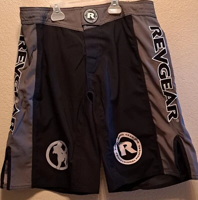 Pantalones Cortos REVGEAR Fighting UFC MMA Krav Maga En Todo el Mundo Talla S Pequeño 30 Foto 1 de 3
