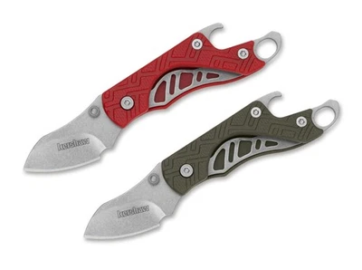 Kershaw Cinder RD & OL Combo Pack Schlüsselbundmesser Set Rot Grün - 01KS217