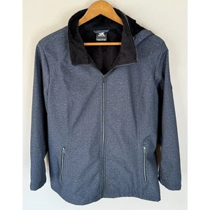 ZeroXposur Men's Grey Black Insulated Removable Hood Coat Jacket XL - Picture 1 of 3