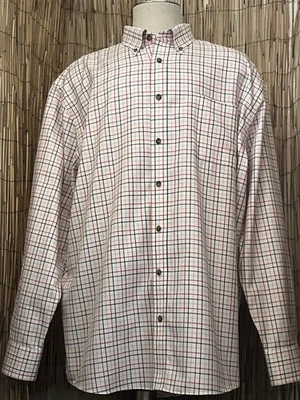 Camisa masculina Cabela’s Outfitter Series LS BU-Tamanho 2XL alta-100% algodão-grande e alta - Imagem 1 de 4
