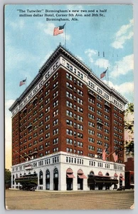 Vintage Tutwiler Hotel Birmingham AL Litho Postkarte 1917 historisch - Bild 1 von 2