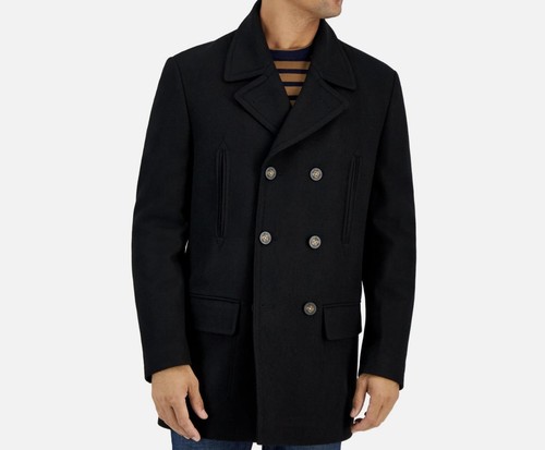 Cappotto uomo Michael Kors doppiopetto pavone 36 S nuovo $395 KEIIO84W0002