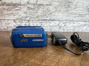 JVC Everio Video Camera GZ-MG750AU w/Charger Tested Works No Card - Picture 1 of 9