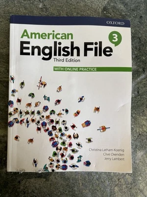 American English File Level 3 Student Book with Online Access Code Practice - Image 1 of 4