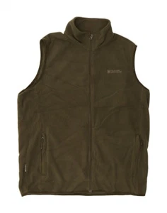 MOUNTAIN WAREHOUSE Mens Fleece Gilet UK 40 Large Green Polyester CN97 - Picture 1 of 3
