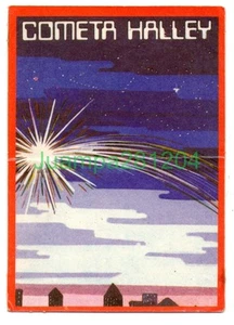 COMETA HALLEY CROMO JUEGOS MSX PARA HITBIT SONY 1986 BOLLYCAO - Picture 1 of 2