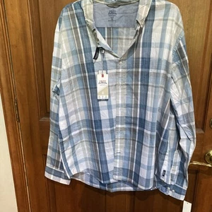 izod saltwater shirt men size xxl new Slim Fit - Picture 1 of 5