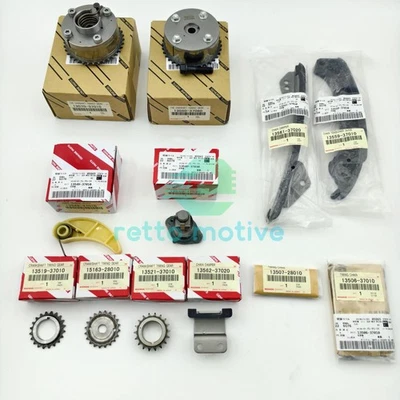 OEM For 09-15 Toyota Corolla Prius Pontiac Scion 1.8L Timing Chain Kit VVT Gear — 第 1/4 张图片