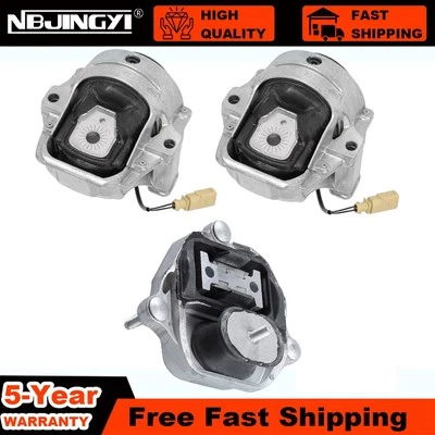 3 PIEZAS MONTAJE MOTOR Y TRANSMISIÓN AJUSTE AUDI ALLROAD, A5, A5 QUATTRO, SQ5, Q5, S5 2.0L 3.0L Foto 1 de 4