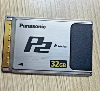 Panasonic 32GB P2 E-series Card AJ-P2E032XG VGN1G74-2 Made in Japan - Image 1 of 4