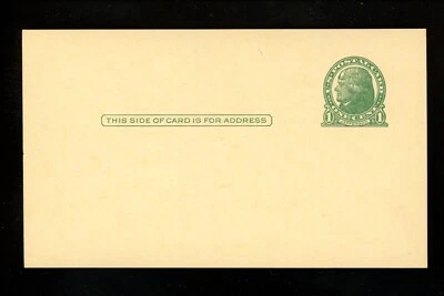 US Postal Stationery UX27 Unused Card Thomas Jefferson 1914 Child Red Feather - Image 1 of 2