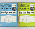 Sams Photofact CB Radio Series Amateur Radio Service Manual Vol 162 & 163 1970’s