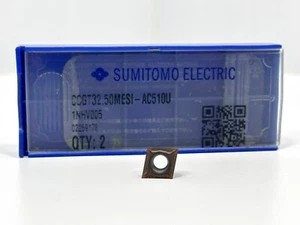 SUMITOMO CCGT32.50MESI Nuevo Inserto de Carburo Grado AC510U 1 pieza - Imagen 1 de 2